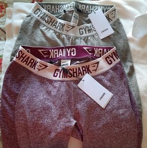 Gymshark flex leggings khaki and Ruby